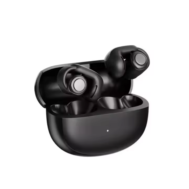 Auriculares inalámbricos Bluetooth de diseño abierto, con conducción aérea, duración de la batería de 48 horas, v12 - 1