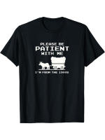 Camiseta de Humor Retro Mangas Redondas, Algodón Negro, Parpadeo de Heredero - details 1