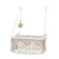 Macrame Cat Hammock  Saving Boho Without Mat  Bed  for   Decoration Kitten Sleeping Playing Climbing