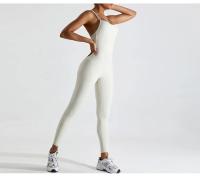 Traje de Yoga para Mujer Casual de Un Piezo con Efecto Adelgazante para Danza y Gimnasio Ropa Deportiva de Nylon Ideal para Primavera y Verano - details 6