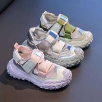 Nueva tienda de moda para caminar deportivo para bebés, antideslizante, tela de malla ligera, lindos zapatos deportivos para niños, pd 26-37 yuanes a bajo - details 3