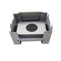 Mini estufa de combustible sólido portátil VIES de acero inoxidable para acampar con alcohol al aire libre, senderismo, barbacoa - details 1