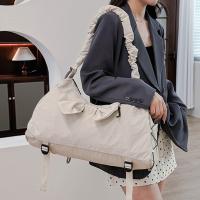 Bolsa de gimnasio deportiva con diseño de lazo coreano, bolsa de transporte ligera para esterilla de Yoga de gran capacidad, bolsa de viaje impermeable para entrenamiento físico para mujer - details 10