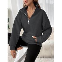 Top suelto para mujer, sudaderas, suéter liso, ropa informal de estilo coreano japonés - details 12