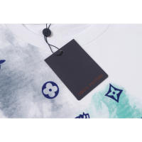 Las mejores camisas casuales básicas de moda de verano, camisetas holgadas de algodón puro para hombres y nuevas camisas de manga corta para parejas con estampados de logotipos en la parte delantera. - details 5