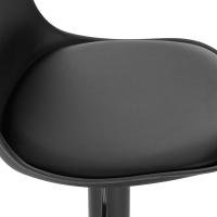 Juego de 2X Taburete Giratorio Taburete Alto de Metal con Altura Ajustable entre 60,5 y 82 cm - details 6