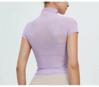 Yogo Tops Camiseta de Malla de Algodón Secado Rápido Estilo Polo Para Entrenamiento, Correr, Manejar el Gimnasio Camiseta Corta de Primavera/Verano - details 6