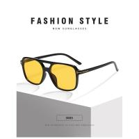 Gafas de Sol de Moda de Doble Viga Gafas de Sol Retro Cuadradas para Hombres y Mujeres - details 21