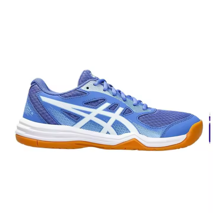 Leten UPCOURT 5 Zapatillas de voleibol para mujer Zafiro/Blanco - 1