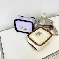 Bolsa de cosméticos portátil de Color contrastante, billetera de estilo coreano, monedero de Color sólido, bolsa de almacenamiento de pañuelos sanitarios suave y ligera - details 14