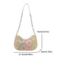 Bolso de mezclilla con gradiente de moda para mujer, bolso de hombro de gran capacidad con estrella, bolso ligero con cremallera, bolso de moda - details 0