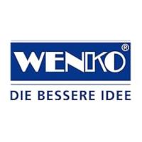 Wenko Stand WC-Garnitur Noble - WC-Bürstenhalter, Stahl, 20 x 74 x 15 cm, cromado/blanco - details 2