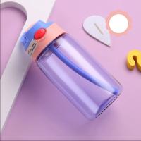 Botella de Agua Portátil de 480ml con Pajita para Niñas Ideal para Gimnasio, Deportes, Fitness - details 8