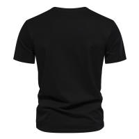 2024 Primavera y novedad de verano, camiseta informal de manga corta ajustada bordada de talla europea para hombre, camiseta de alta calidad a la moda - details 8
