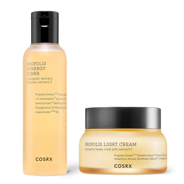 COSRX Glow Ritual- Tónico y crema de miel, crema e hidratante diaria, dúo potenciador de humedad, cuidado coreano, para toda la piel - 1