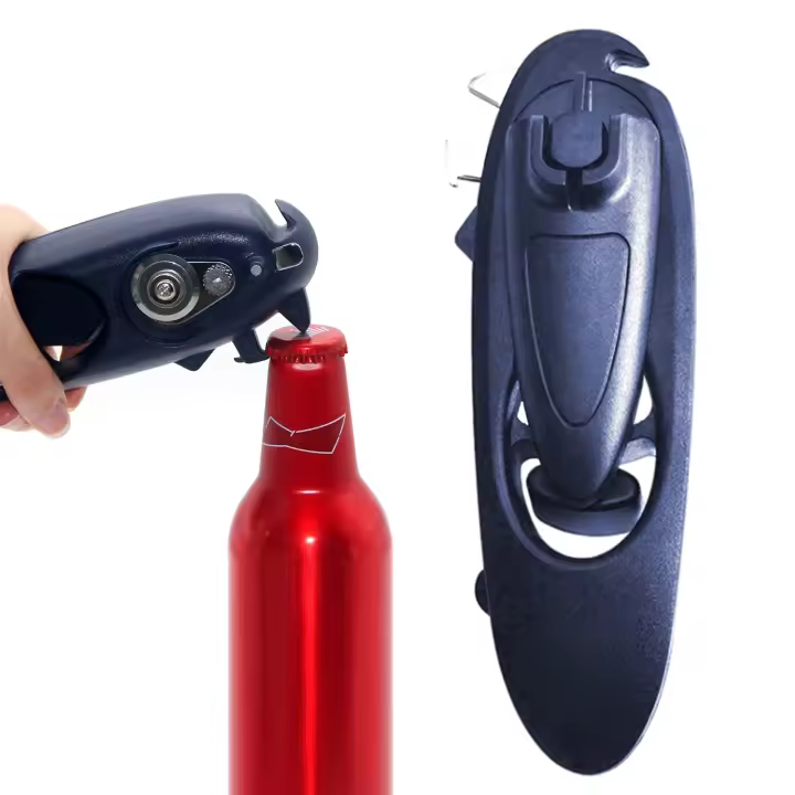 Sacacorchos multifuncional 8 en 1, abridor de botellas portátil, abridor de latas, accesorios de cocina - 1
