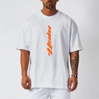 Oversized Loose Dropped Shoulder Gym Fitness Training Mens Casual T-shirts Summer Breathable Short Sleeve Mesh Quick Dry Shirts - details 17