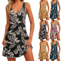 Vestido de Playa Boho de Verano Vestido de Tanga Suelto con Bolsillos para Mujeres - details 4