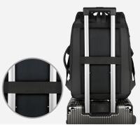 Mochila impermeable con carga USB para hombre, bolso multifuncional para ordenador portátil, bolsa de negocios portátil - details 4