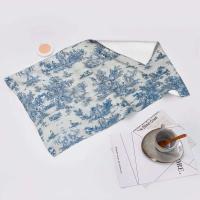 Toile De Jouy Toalla Algodón Francés Azul Marino Baño Ducha Deportes Yoga Toallas - details 111