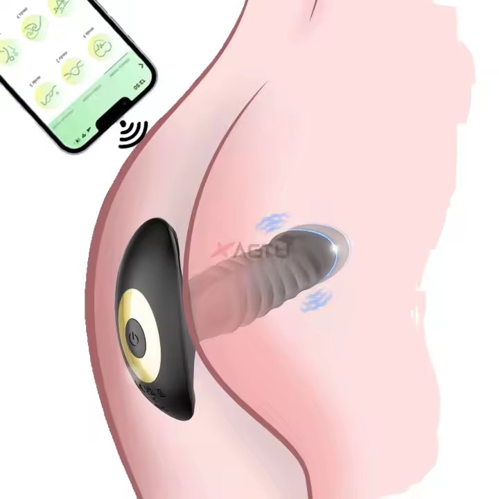 Leten App Masajeador Prostatas Vibrador Enchufe Inalámbrico para Hombres - 1