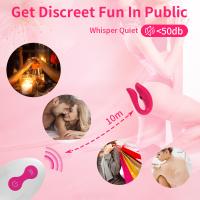Vibrador Inalámbrico Control Remoto OOEEY para Mujeres Estimulador de Clítoris Juguetes Sexuales para Parejas Adultas Forma U Masturbador Dual - details 8