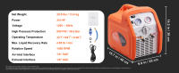 SucceBuy Máquina de recuperación de refrigerante, portátil, para vapor y líquido - details 1