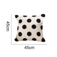 Funda de almohada suave estilo INS Dot, funda de cojín minimalista de 45CM, funda de almohada cuadrada para sofá/cama - details 0