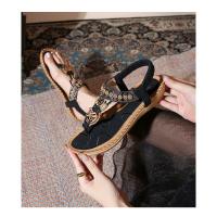 Elegantes Sandalias de Tacón Alto para Mujer Punta Redonda con Diamantes de Imitación - details 28