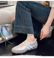 Zapatos de Ballet Plateados Mary Jane Suela Suave para Mujeres Primavera-Verano 2025 Nuevos Zapatos Casuales - details 9