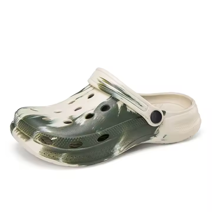 Sandalias de Moda para Pareja de Verano Zapatillas de Playa y Hogar Impermeables con Suela Suave para Hombres - 1