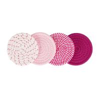 8 posavasos para escritorio, posavasos para bebidas, posavasos absorbentes para mesa de centro, posavasos bonitos - details 6
