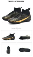 Botas de fútbol de alta calidad para hombre, tacos de fútbol TF/FG Unisex, zapatos de entrenamiento resistentes al desgaste, zapatillas antideslizantes para niños jóvenes al aire libre - details 29