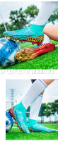 Botas de fútbol profesionales AG para hombres, zapatos de fútbol para niños, tacos altos para el tobillo, zapatillas de fútbol de hierba, zapatos de entrenamiento de Futsal, gran oferta - details 19