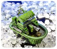 Rompecabezas de Metal 3D Microworld Modelo de Buque de Batalla Militar Juegos de Rompecabezas DIY - details 10