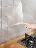 Pegatina de pared a prueba de aceite para cocina, Película autoadhesiva transparente que cubre estante, película protectora extraíble, decoración de revestimiento de cajón, 45x500cm - details 5