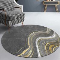Alfombra de Tapete Redonda de Lujo Nórdico para Decoración de Hogar Alfombra para Dormitorio y Sala de Estar Alfombra Grande para Decoración de Habitación de Adolescente - details 3