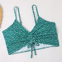 Bikinis de cintura alta para mujer _ bañadores con botones _ bañadores con motivos florales _ bóxers - details 4