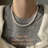 Elegante Collar de Cuentas con Hebilla Magnética de Perla Blanca Nueva Cadena de Clavícula para Mujeres Regalo de Joyería Distintivo - details 3