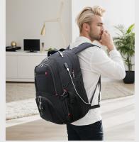 Mochila de viaje antirrobo para hombre, gran capacidad, ideal para viajar, impermeable, con USB, bandolera multifunción, bolsa de ordenador, mochila de negocios - details 10