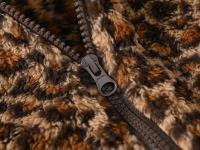 Abrigo con capucha de lana para niños, abrigo con cremallera de color sólido, ropa de invierno para niños - details 42