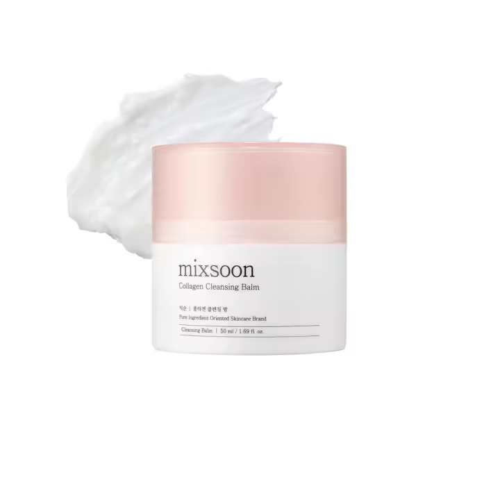 Mixsoon-bálsamo de limpieza de colágeno, no graso, suave, ligero, removedor hidratante para el cuidado de la piel de vidrio coreano, 1,69 - 1