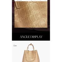 CH bolso de mano de gran capacidad, diseño elegante, marca de letras, moda informal, cientos de bolsos para mujer, mochila de lujo de alta gama - details 7