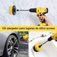 Cepillo de Taladro Eléctrico con Juego de Cepillos Multiusos para Limpieza del Hogar Coche Baño Cocina Suelo Material de Poliacrilo Hecho en China - details 3