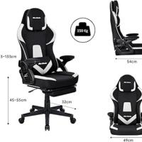 Silla Gaming TLV-AM-5983 Racing Sillon Gamer Despacho Profesional Videojuegos, detalles.