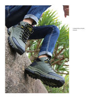 Botas de senderismo impermeables para hombre al aire libre, botas de acampada, zapatos de senderismo resistentes al desgaste, botas de Trekking para escalada de montaña de alta calidad - details 16