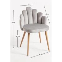 Miguel - Sillas Comedor - Silla Hand Terciopelo - Verde - details 13