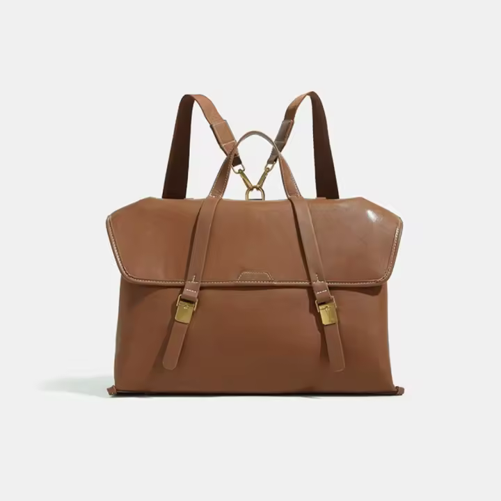 Maletín ligero de gran capacidad para mujer 2025 nueva mochila de viaje bolso de mensajero de hombro de gama alta - 1