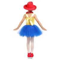 Conjuntos de disfraces de vaquera para actuación, vestido tutú de dibujos animados para niñas, cosplay, ropa de fiesta de carnaval - details 9