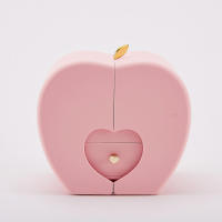 Collar Personalizado de Cobre con Colgante de Proyección 100 Lenguas Caja de Joyería en Forma de Manzana con Rosa Conservada Perfecto para el Día de la Madre - details 8